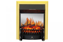 Каминокомплект Royal Flame Barcelona Дуб золотой c очагом Fobos FX M Brass