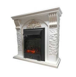 Каминокомплект Interflame Диксон с очагом Majestic FX M Black
