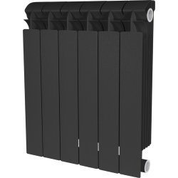 Радиатор биметаллический Global Style Plus 500 (6 секций) черный