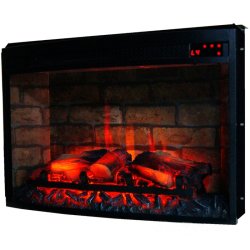 Каминокомплект Interflame Экстер сланец средний дуб с очагом Panoramic 25-30 LED FX 3D